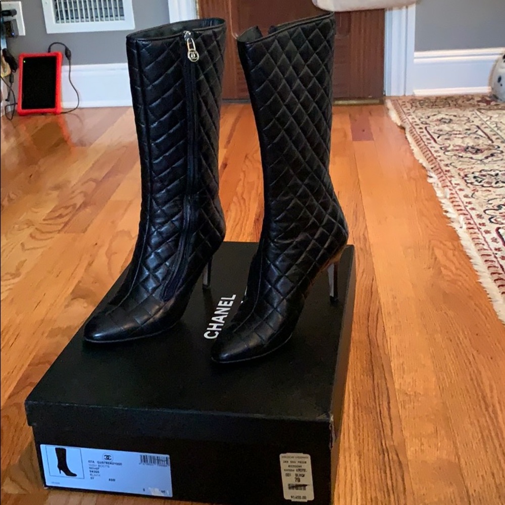 Chanel High Boots